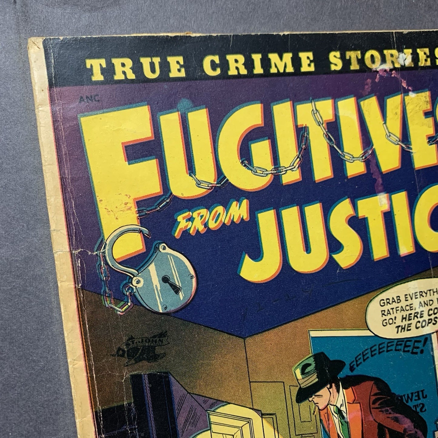 Fugitives from justice 1/ golden age St. John comics 1952