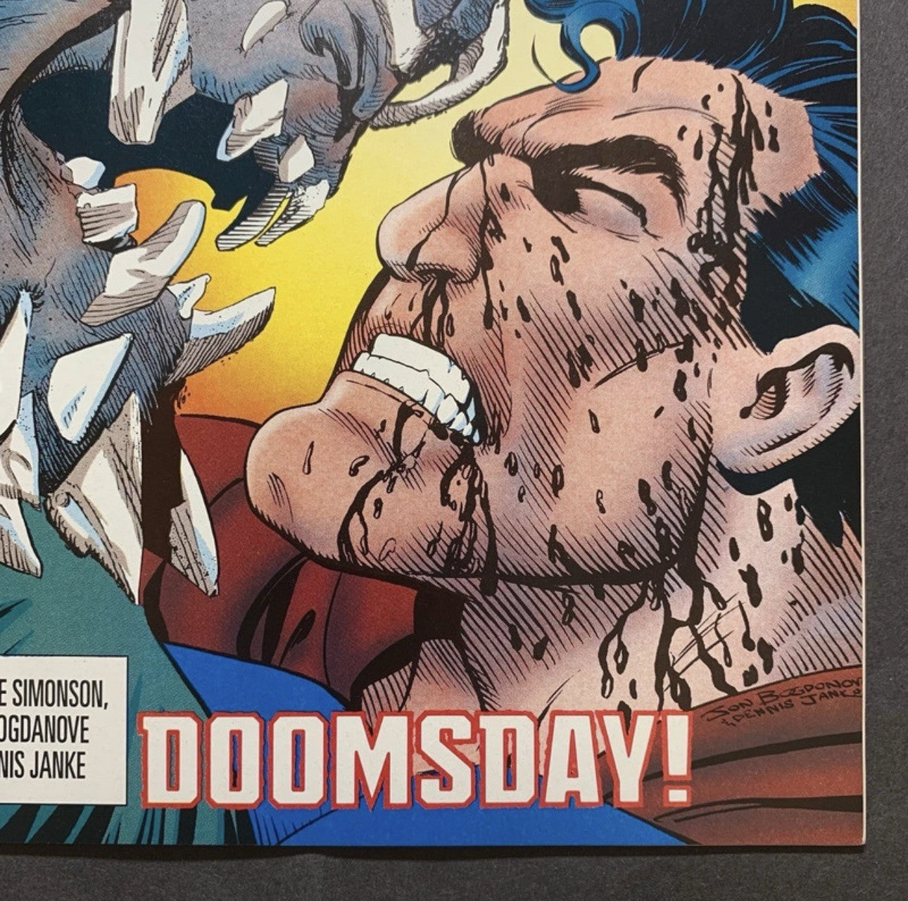 Superman Man Of Steel 19 - Doomsday Fully Revealed - Modern Age Dc Comics 1993