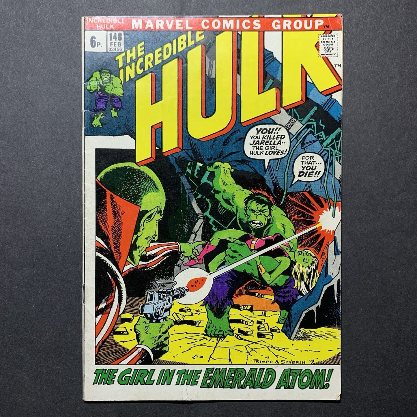 Incredible Hulk 148/ Bronze Age Marvel Comics 1972