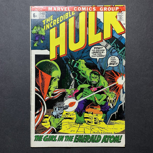 Incredible Hulk 148/ Bronze Age Marvel Comics 1972