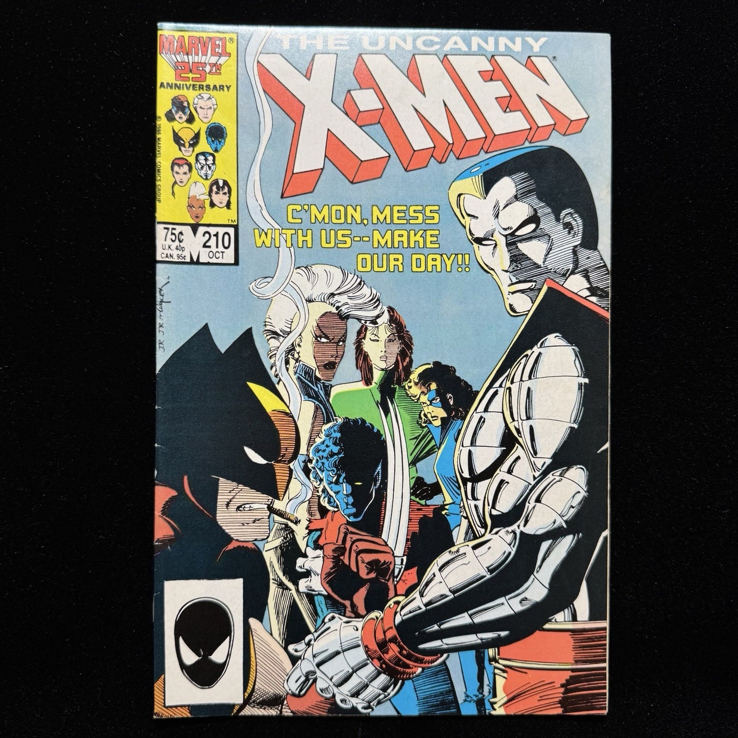 Uncanny X-Men 210 - 1st Cameo Appearance Of Marauders - Copper Age Comics  1986