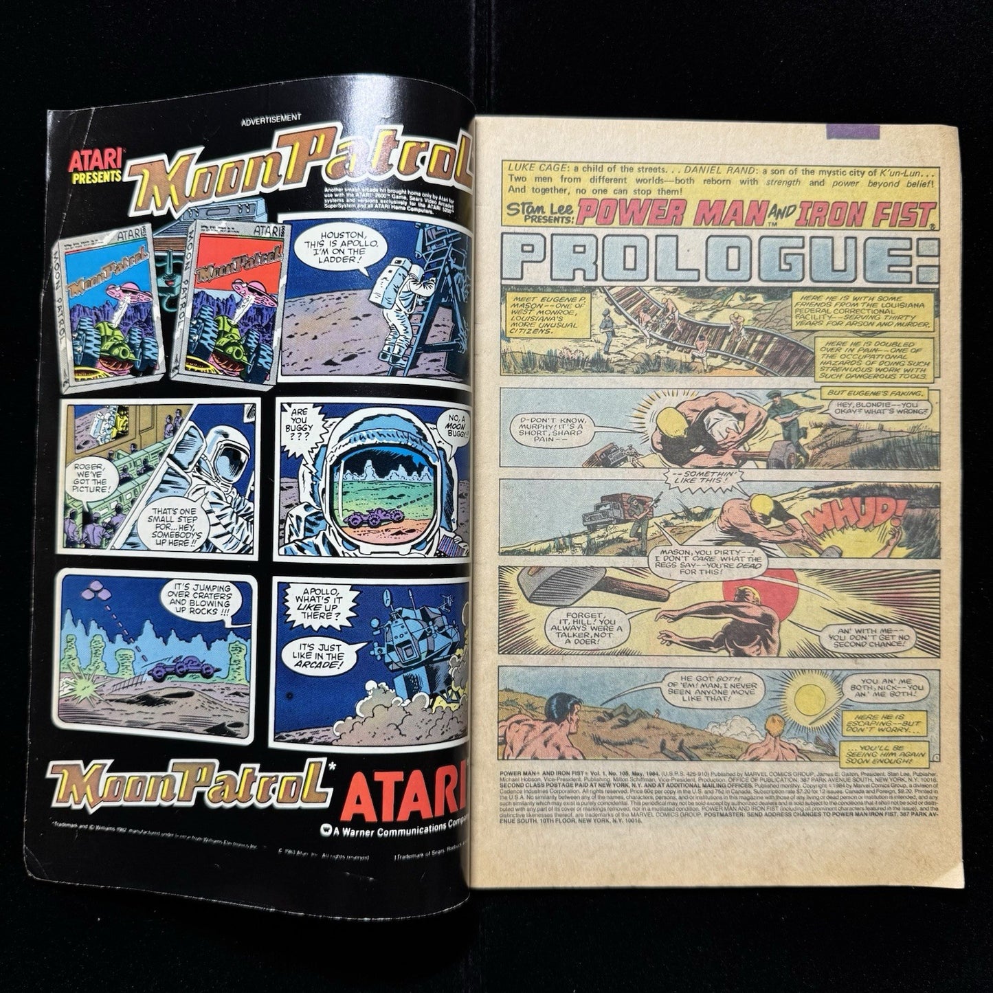 Power Man And Iron Fist 105 - Copper Age Marvel Comics 1984