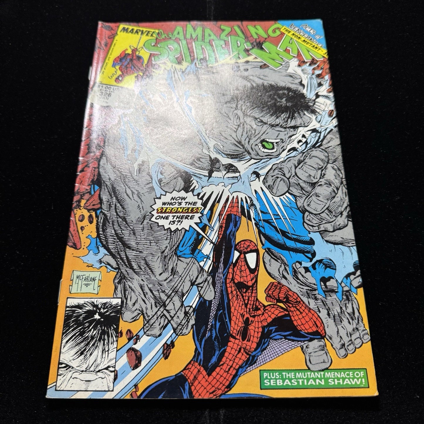 Amazing Spider-Man 327 - Iconic McFarlane Cover - Copper Age Marvel Comics 1990