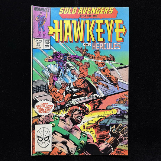 Solo Avengers 11 - Copper Age Marvel Comics 1988