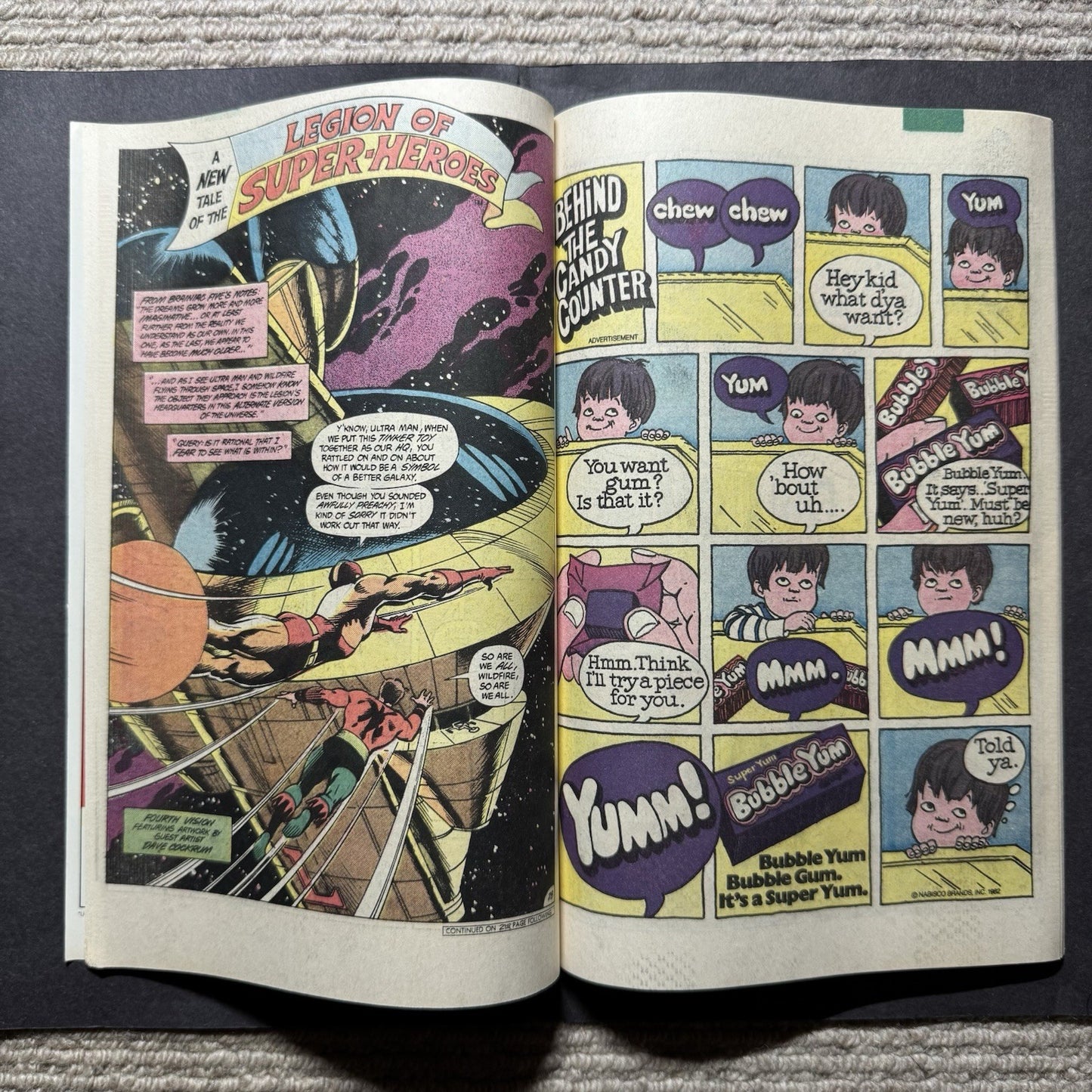 Legion Of Super-Heroes 300 - 1st Cameo App Of Garfield - Bronze Age Dc 1982