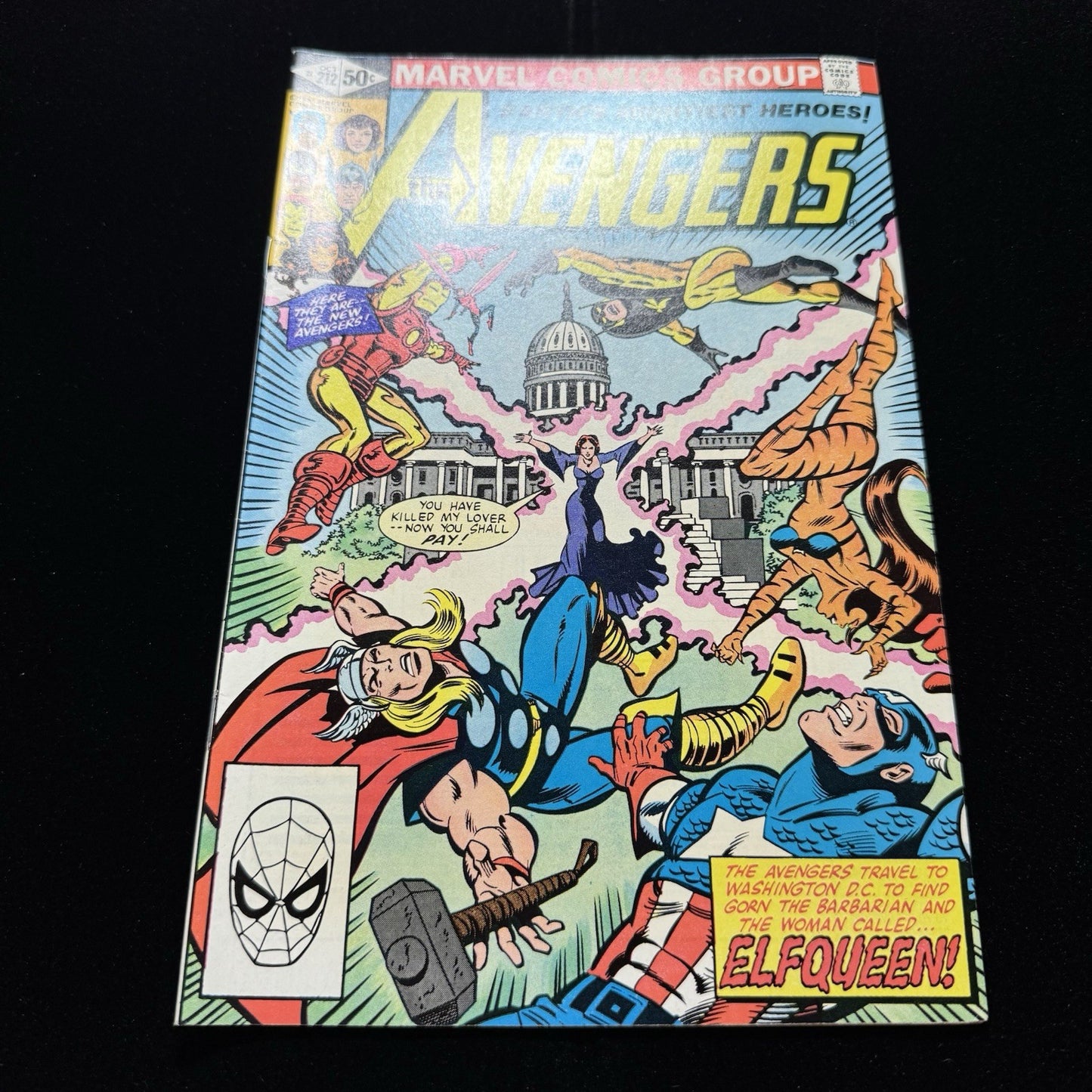 Avengers 212 - Bronze Age Marvel Comics 1981