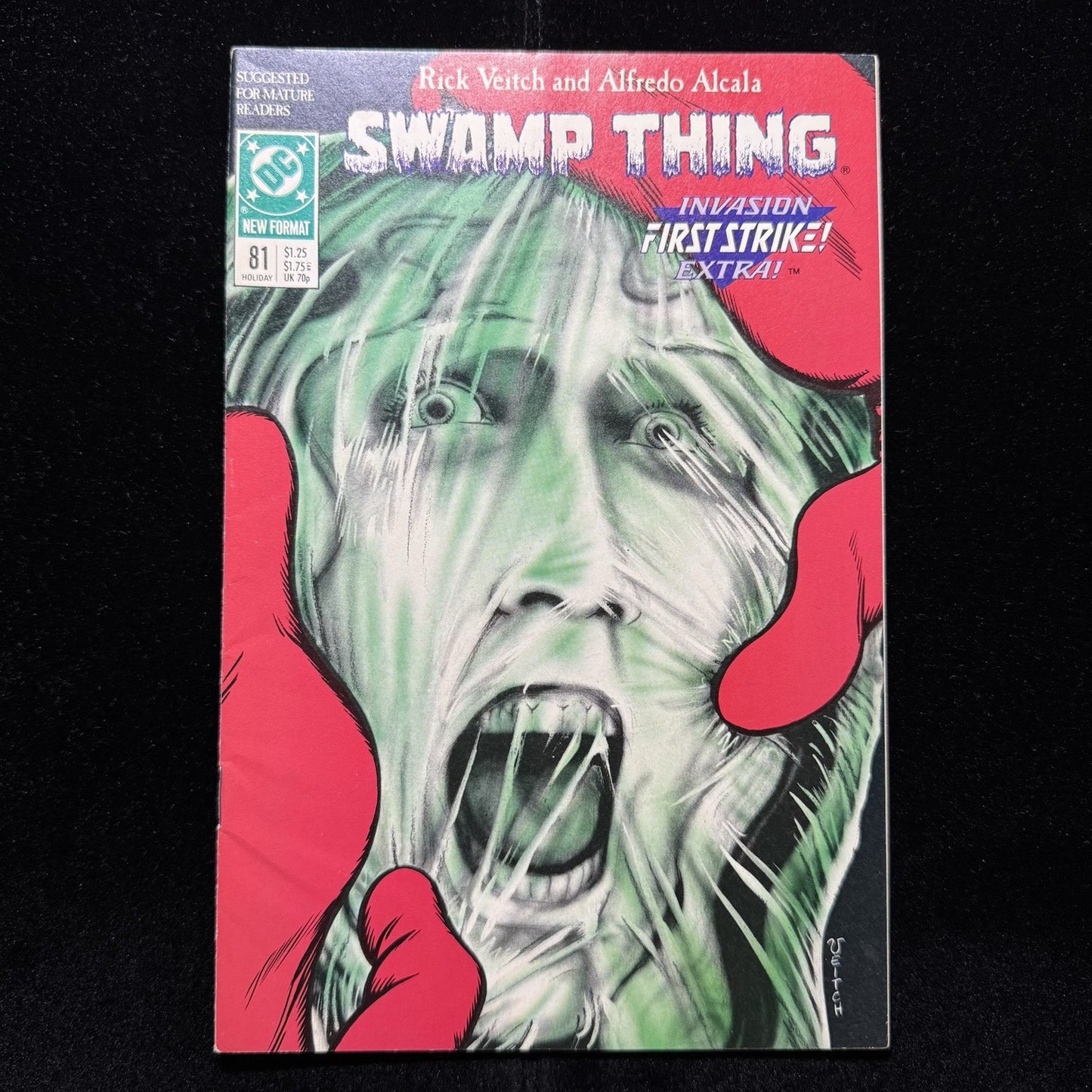 Saga Of The Swamp Thing 81 - Copper Age Dc Comics 1989