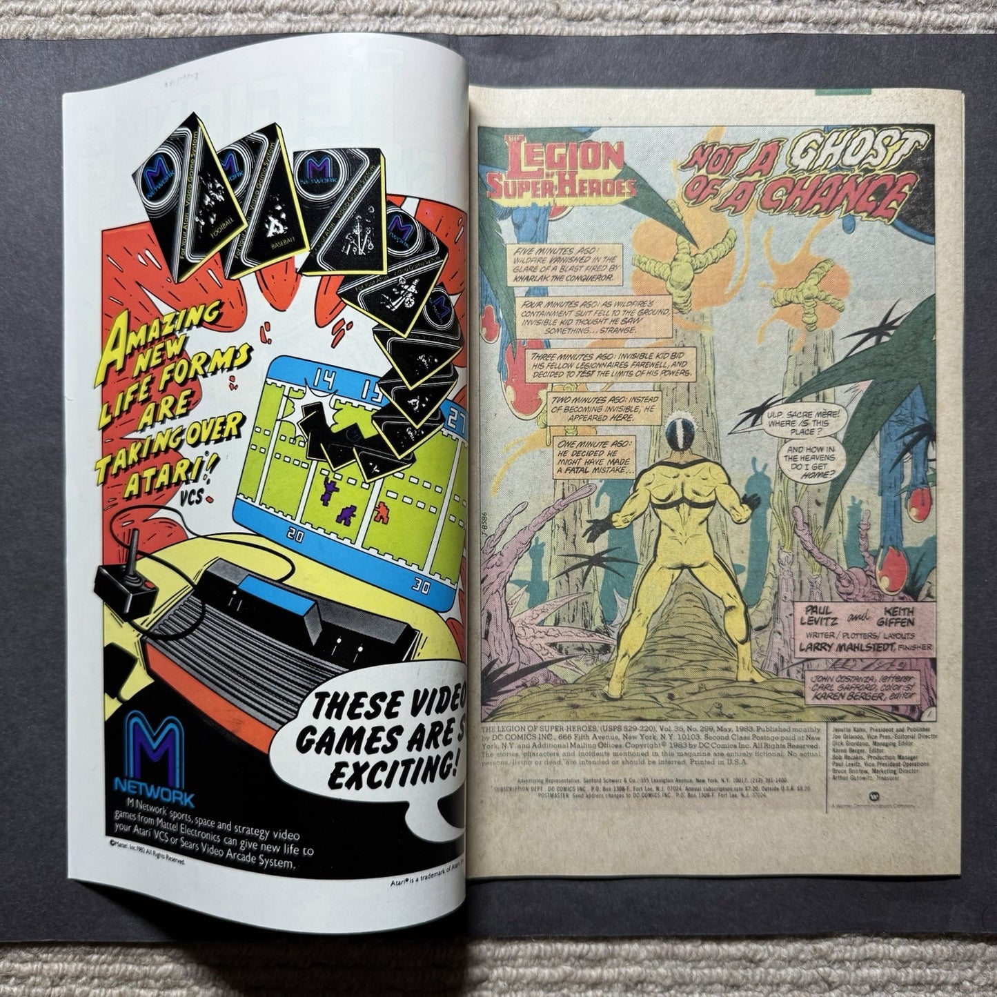 Legion Of Super-Heroes 299 - Bronze Age Dc Comics 1983