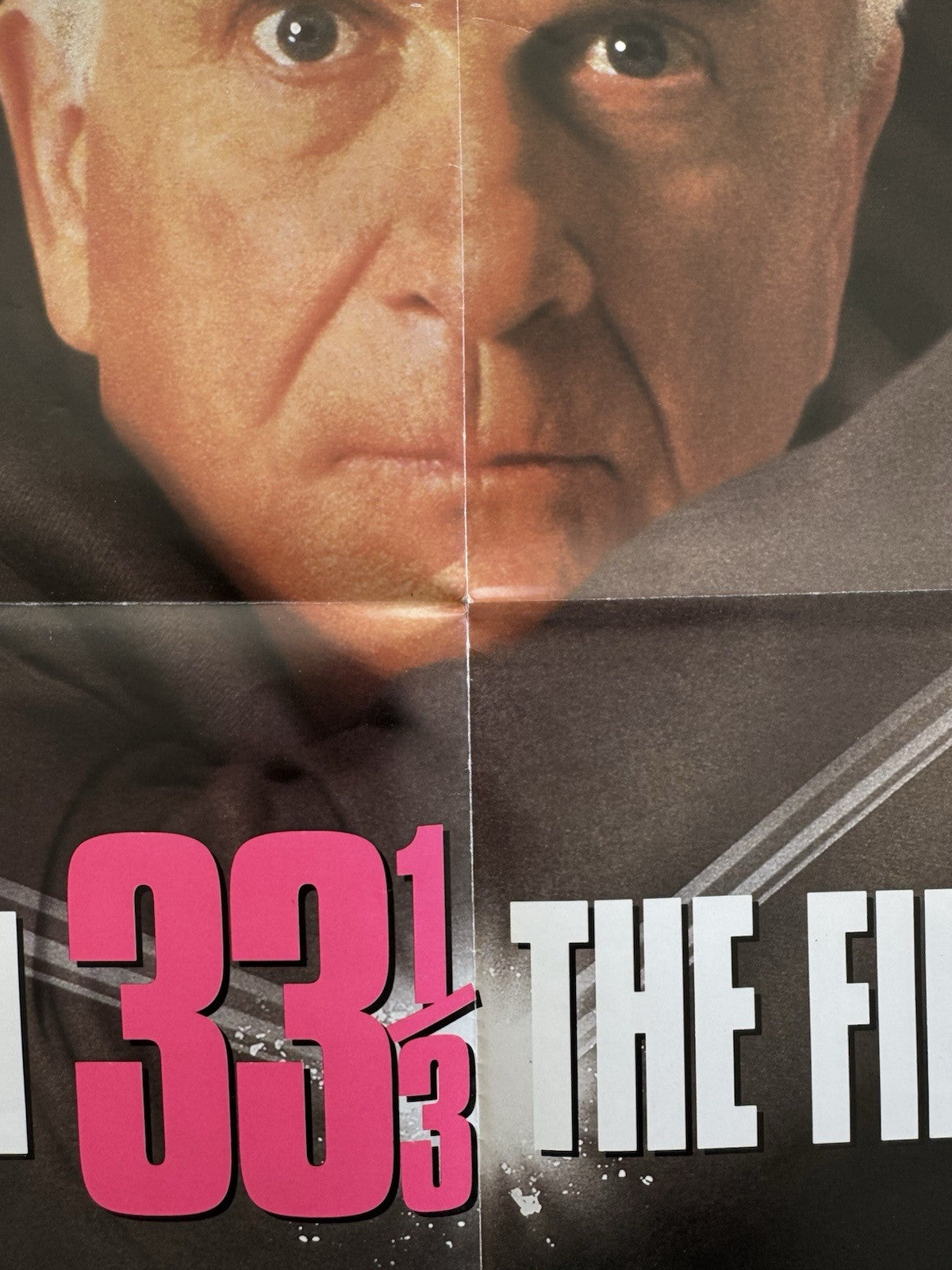 Naked Gun 33⅓ The Final Insult (1994) Original UK Quad Poster - Folded - Vintage