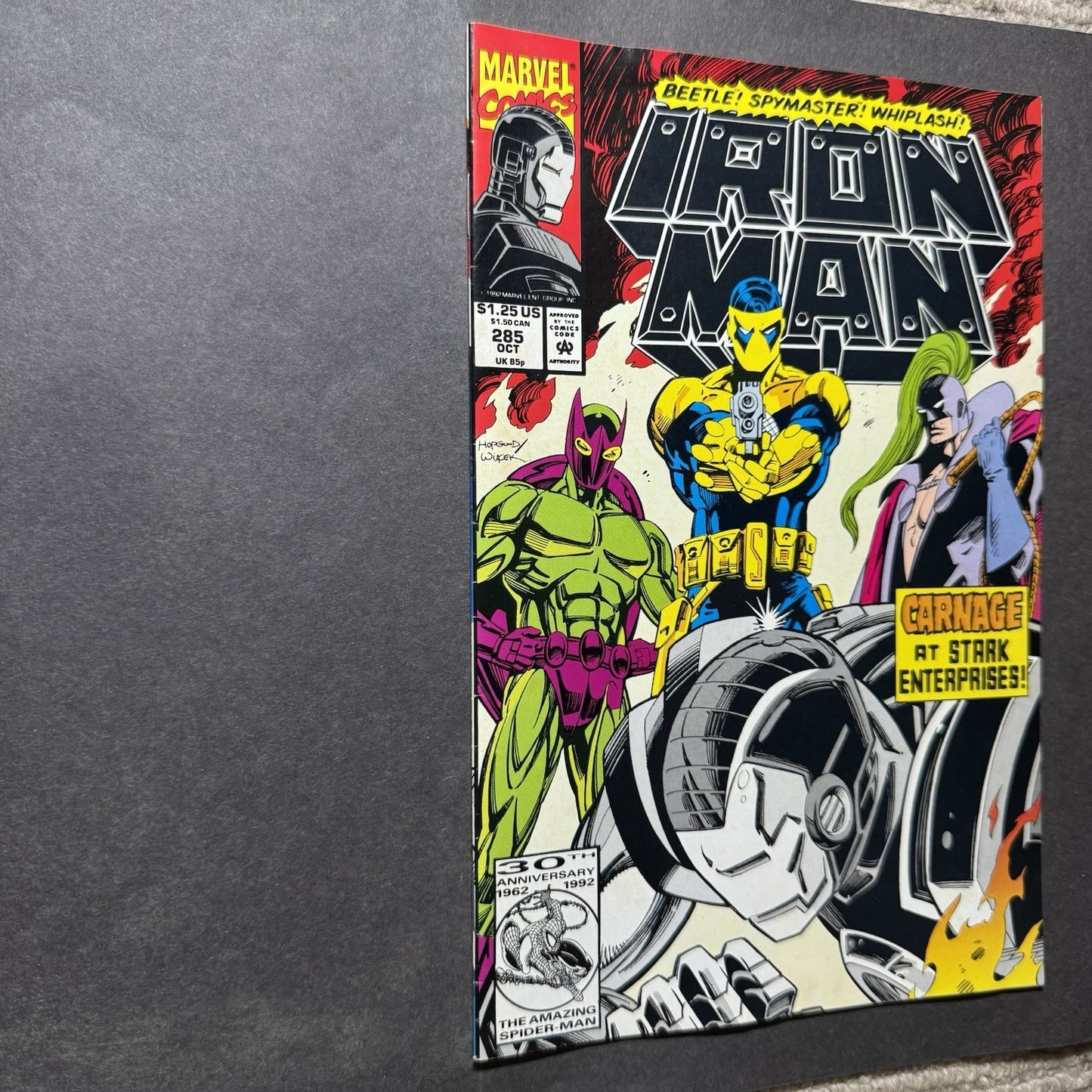 Iron Man 285 - Modern Age Marvel Comics 1992