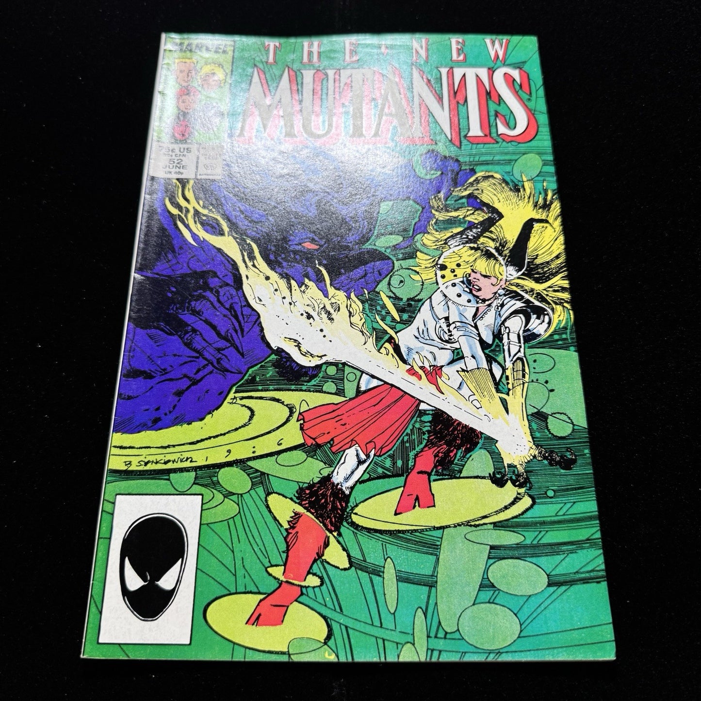 New Mutants 52 - Copper Age Marvel Comics 1987