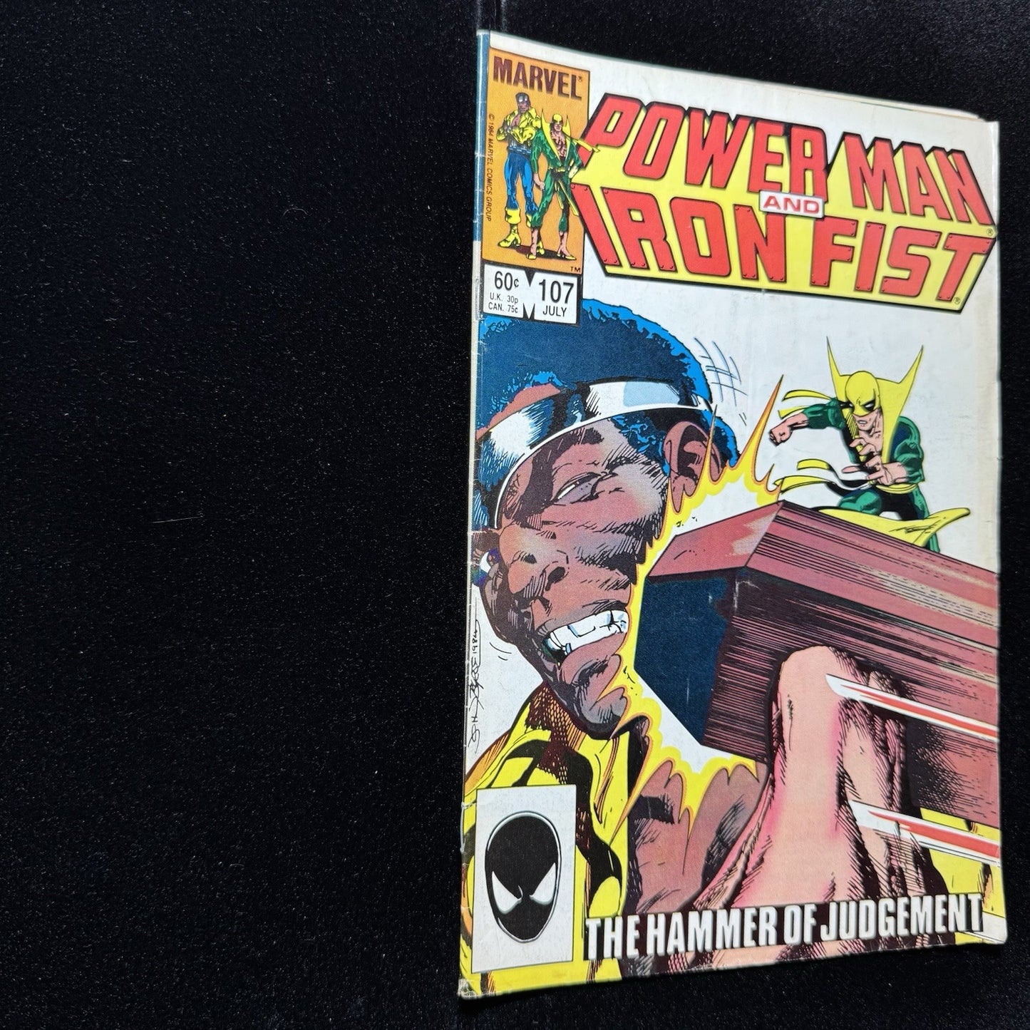 Power Man And Iron Fist 107 - Copper Age Marvel Comics 1984