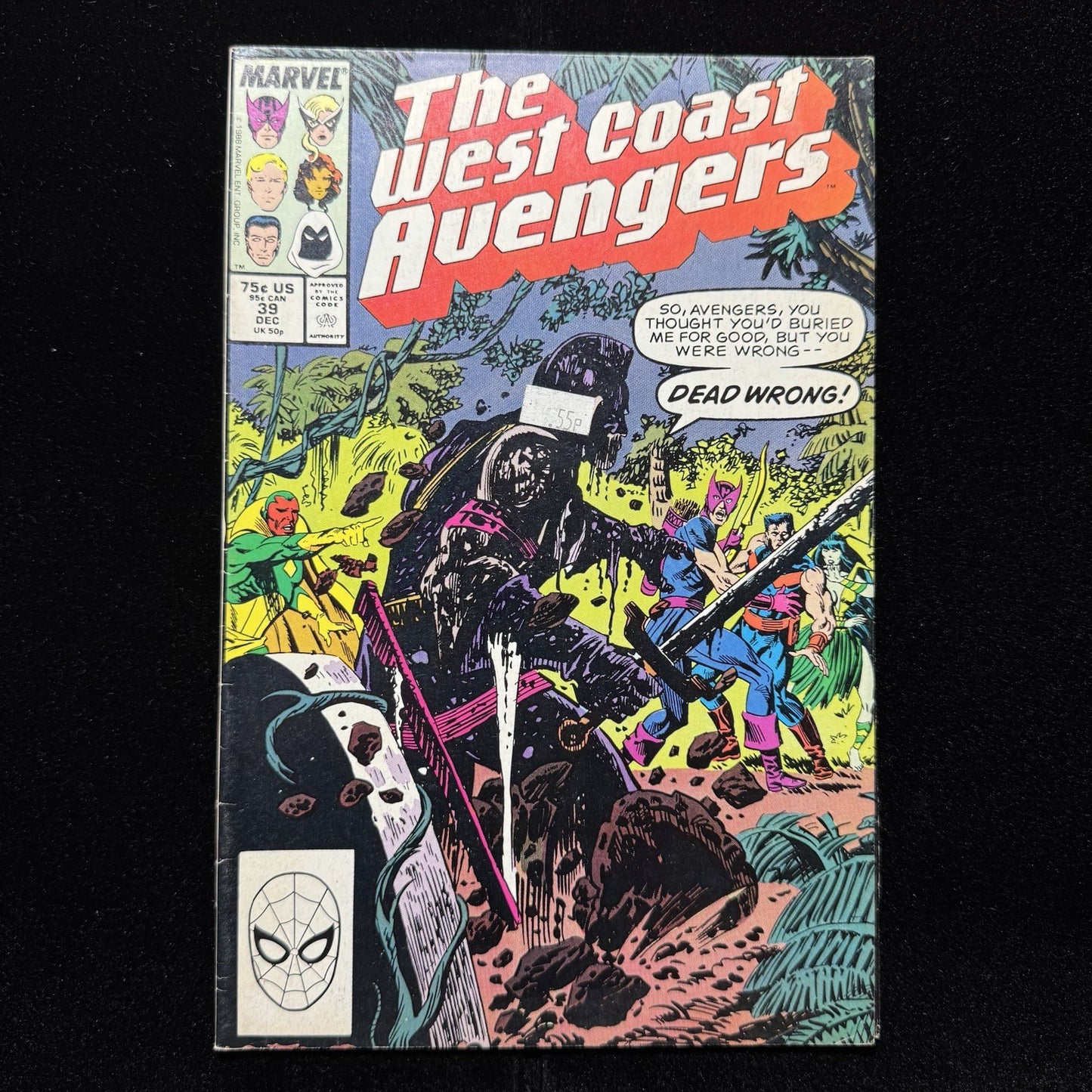 West Coast Avengers 39 - Copper Age Marvel Comics 1988