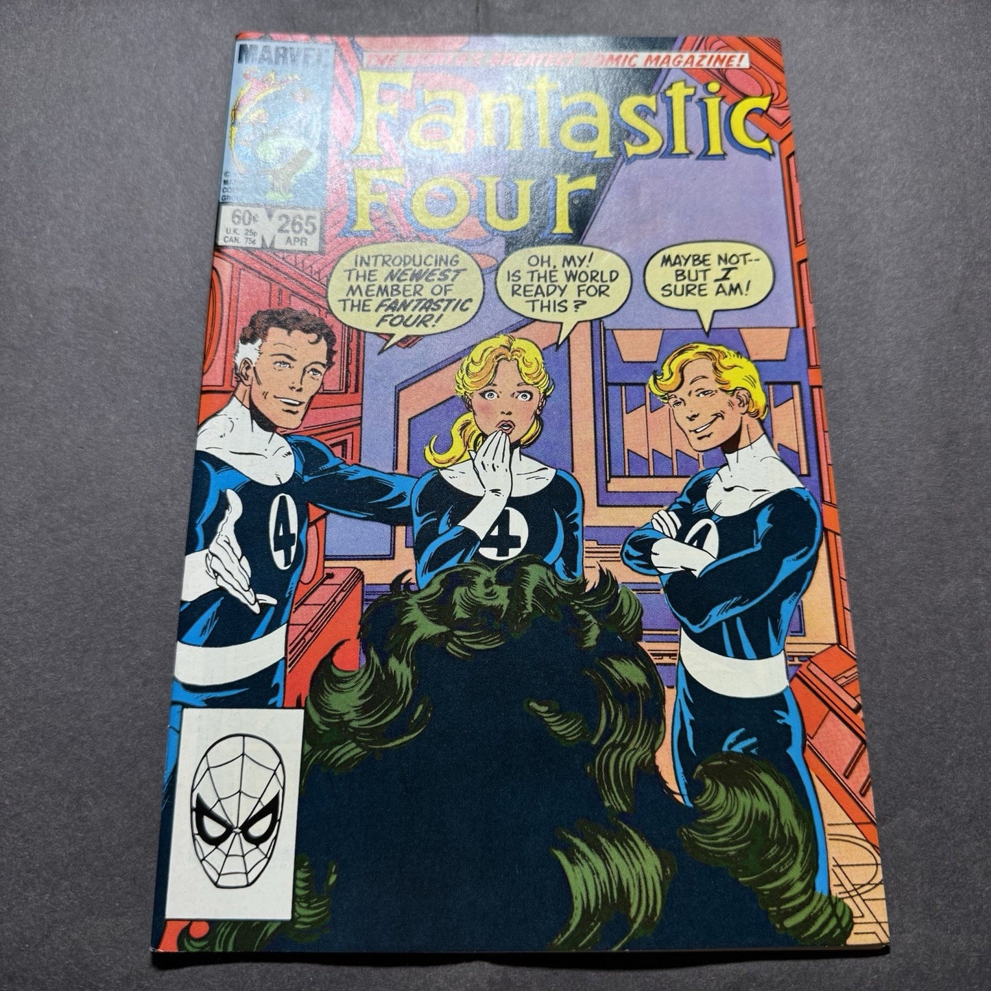 Fantastic Four 265 - She-Hulk Joins The Fantastic Four - Copper Age Marvel 1984
