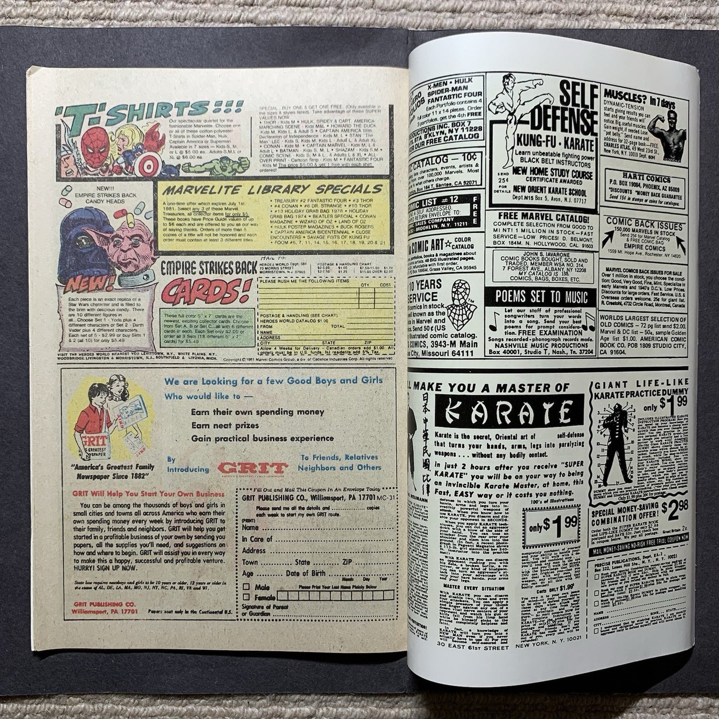 Uncanny x-men 148/ Bronze Age Marvel Comics 1981