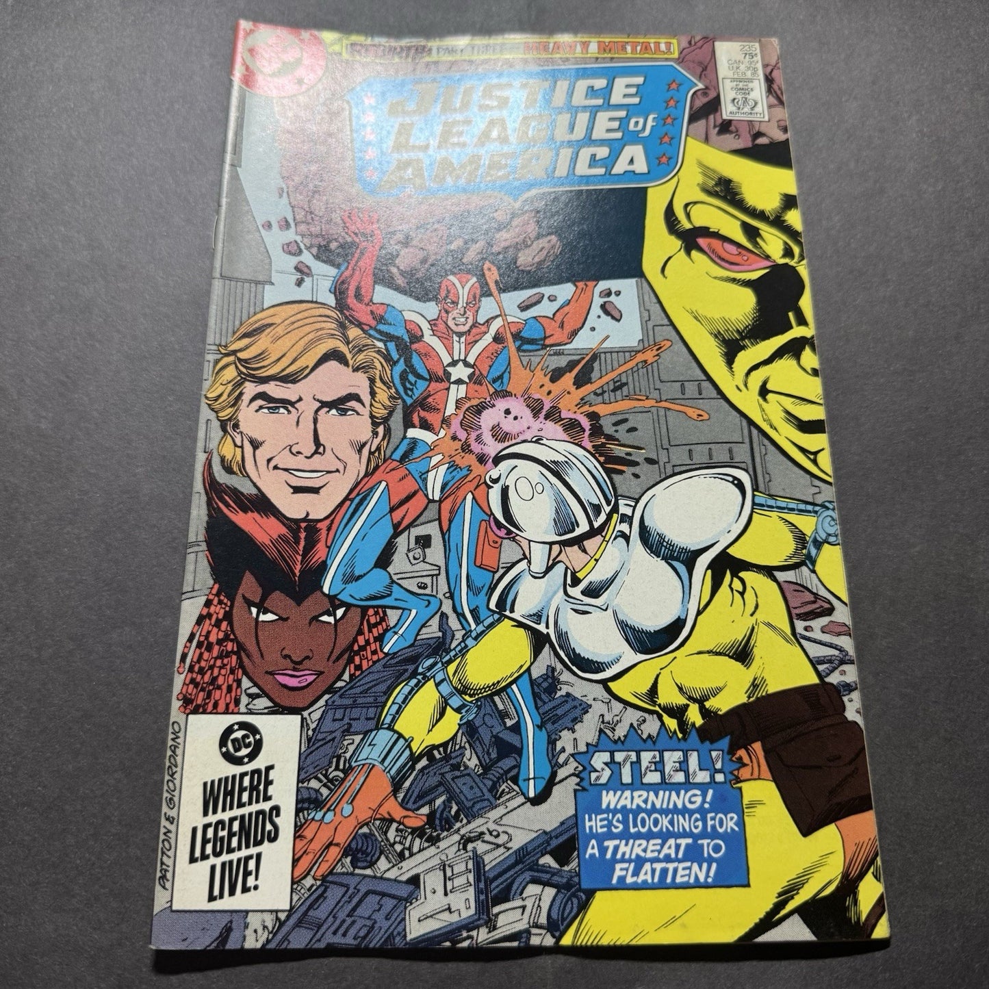 Justice League 235 - Copper Age Dc Comics 1985