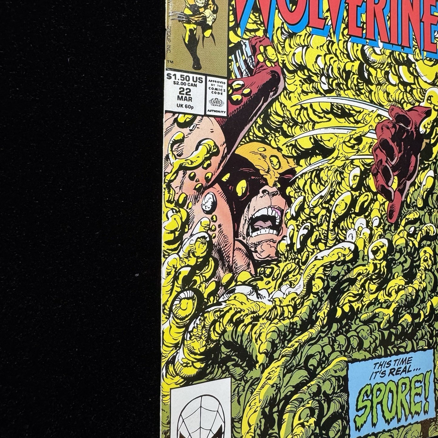 Wolverine 22 - Copper Age Marvel Comics 1990