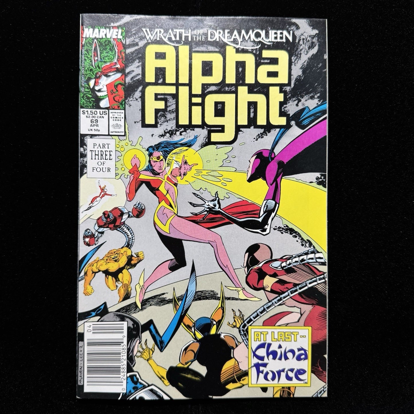Alpha Flight 69 - Copper Age Marvel Comics 1989