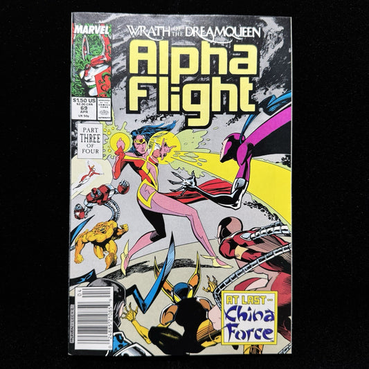 Alpha Flight 69 - Copper Age Marvel Comics 1989