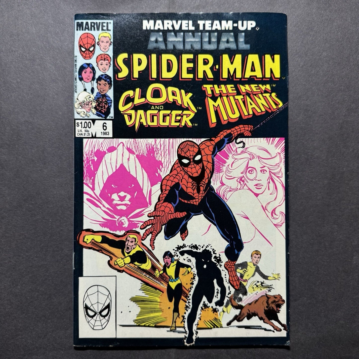 Marvel Team Up Annual 6 - Bronze Age Marvel Comics 1983