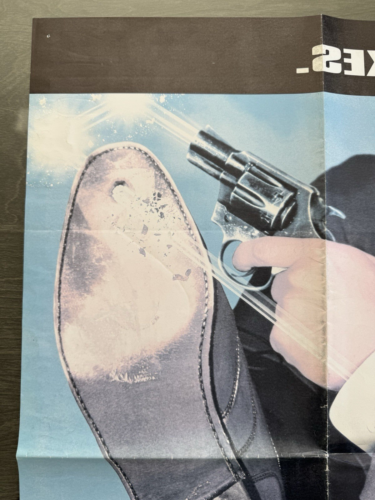 Naked Gun 33⅓ The Final Insult (1994) Original UK Quad Poster - Folded - Vintage