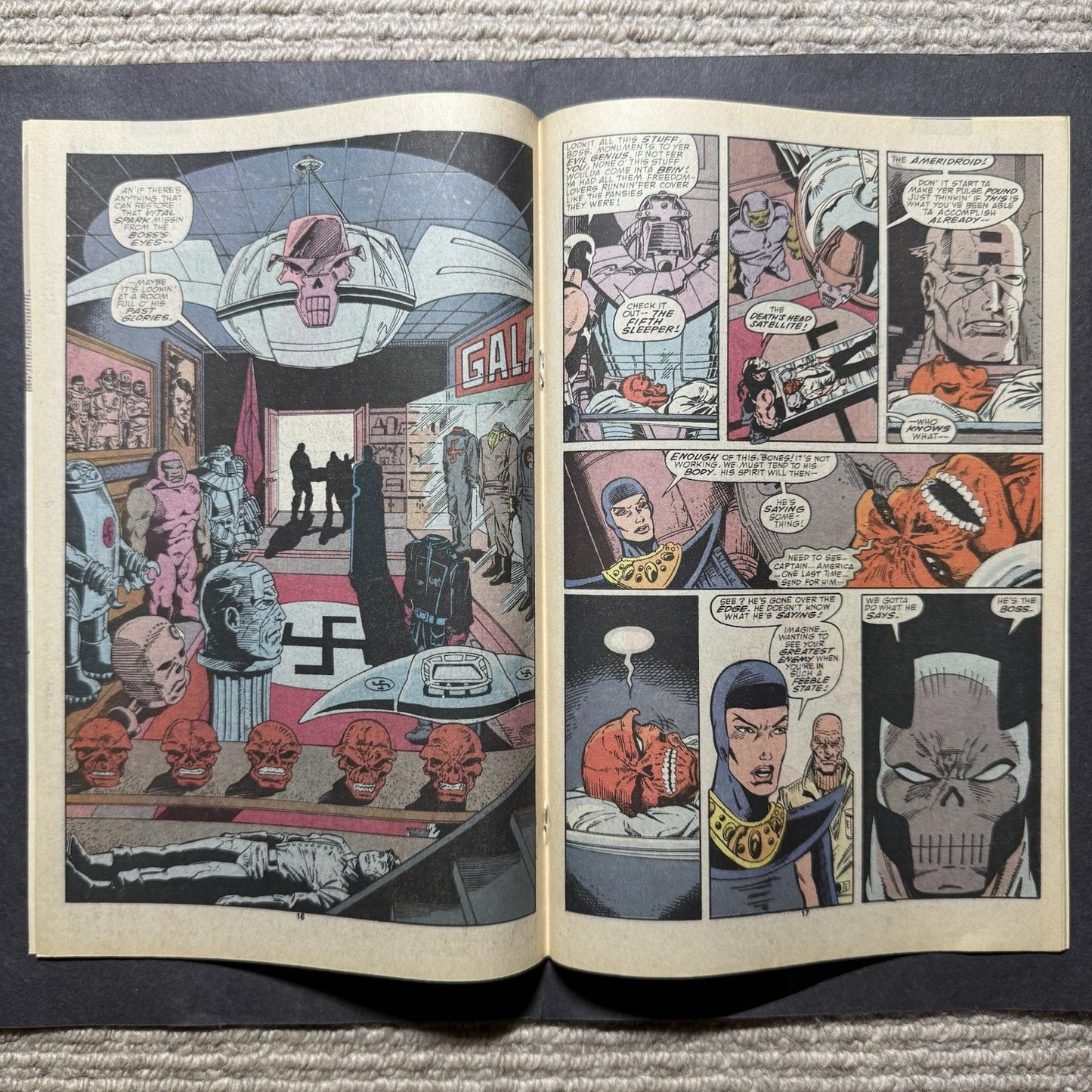 Captain America 370  - Copper Age Marvel Comics 1990