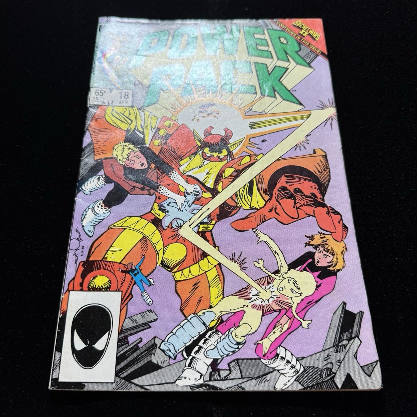 Power Pack 18 - 1st Full Appearance Of Kurse - Copper Age Marvel Comics 1986