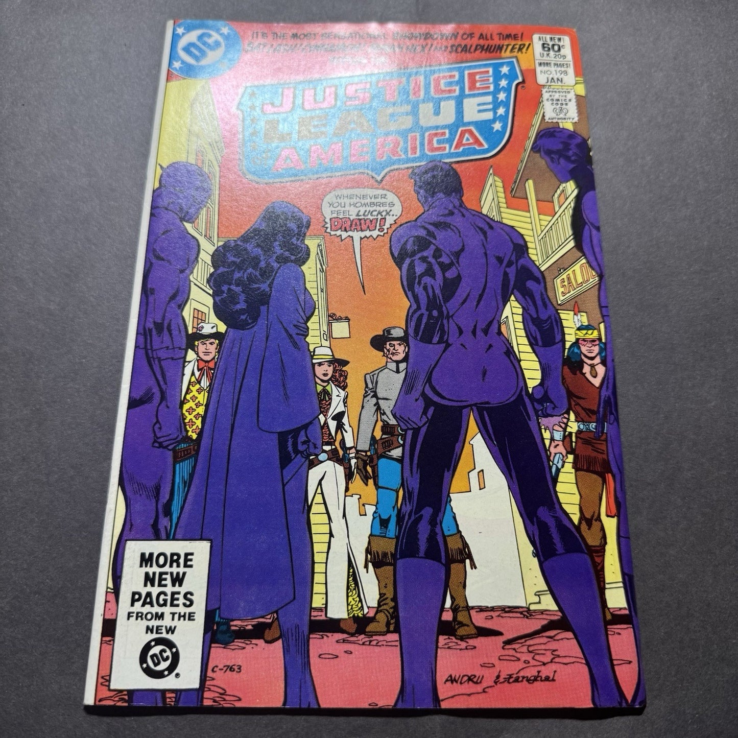 Justice League 198 - Bronze Age Dc Comics 1982