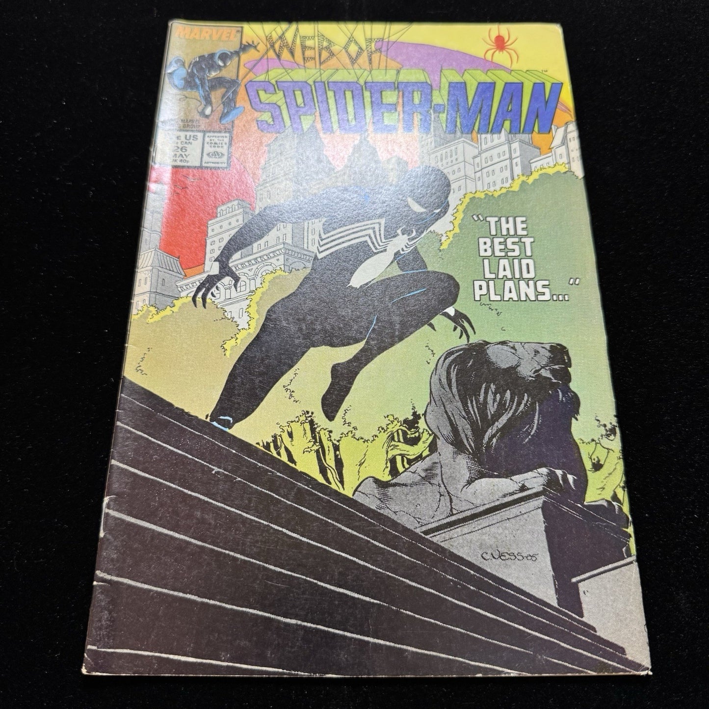 Web Of Spider-Man 26 - Copper Age Marvel Comics 1987