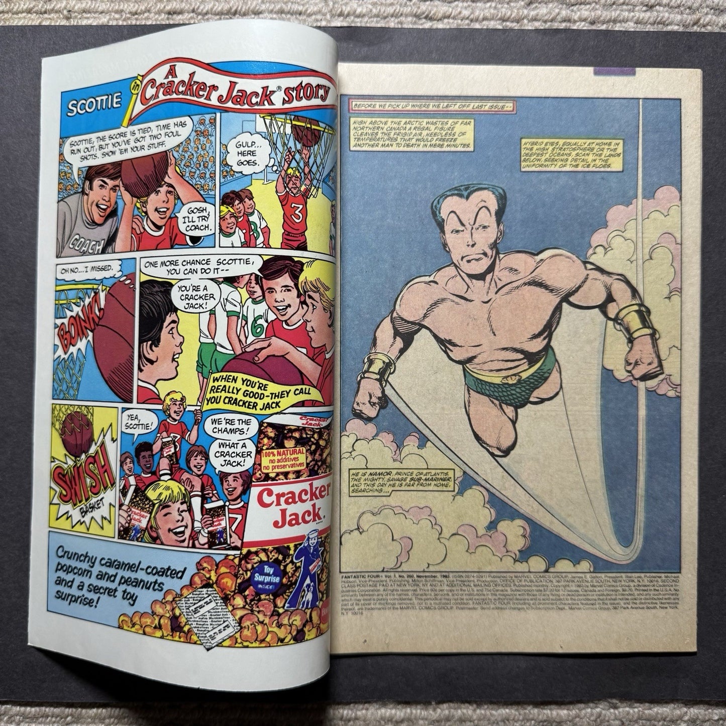 Fantastic Four 260 - Bronze Age Marvel Comics 1983