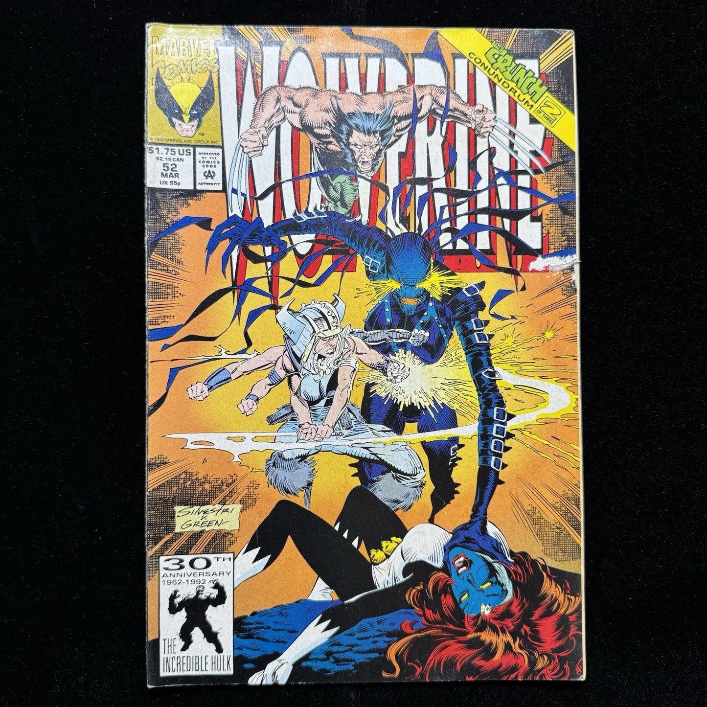 Wolverine 52 - Modern Age Marvel Comics 1992