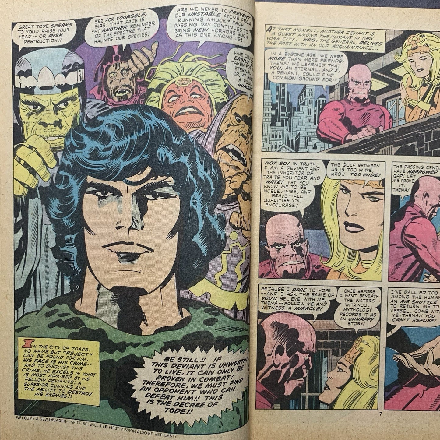 Eternals 8/ Bronze Age Marvel Comics 1977