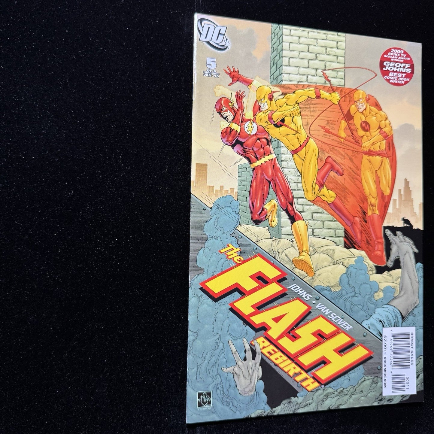 Flash Rebirth 5 - Irey West Becomes Impulse - Modern Age Dc Comics 2009