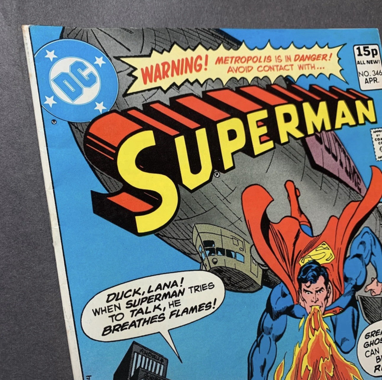 Superman 346 - Bronze Age Dc Comics 1980
