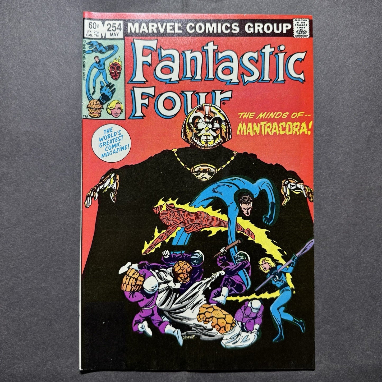 Fantastic Four 254 - Bronze Age Marvel Comics 1983