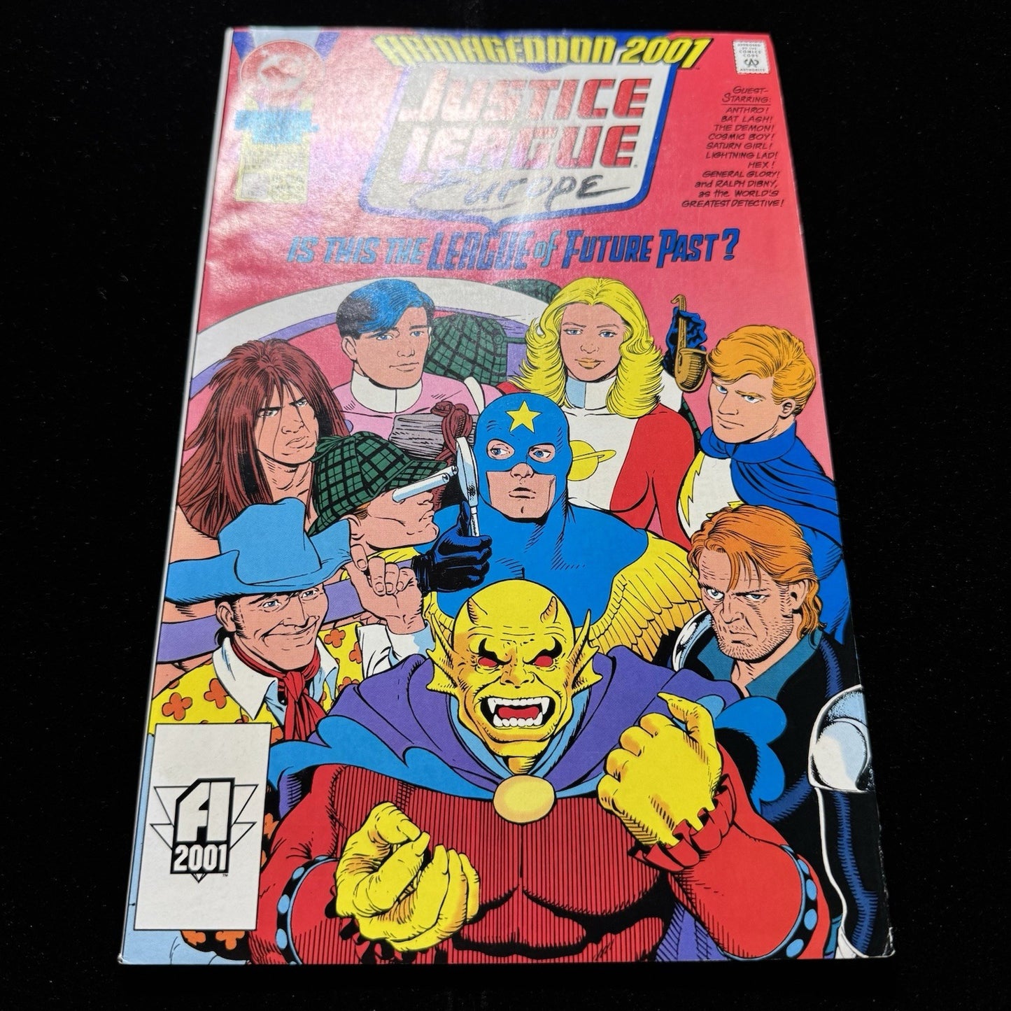 Justice League Europe Annual 2 - Copper Age Dc Comics 1991