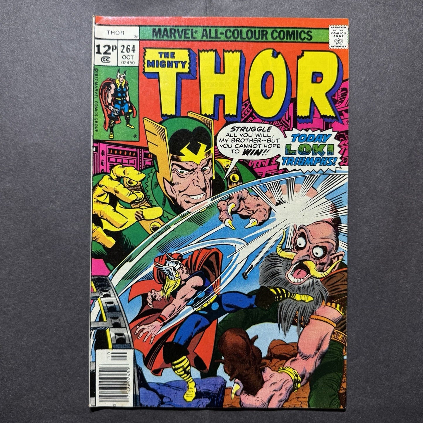 Thor 264 - Bronze Age Marvel Comics 1977