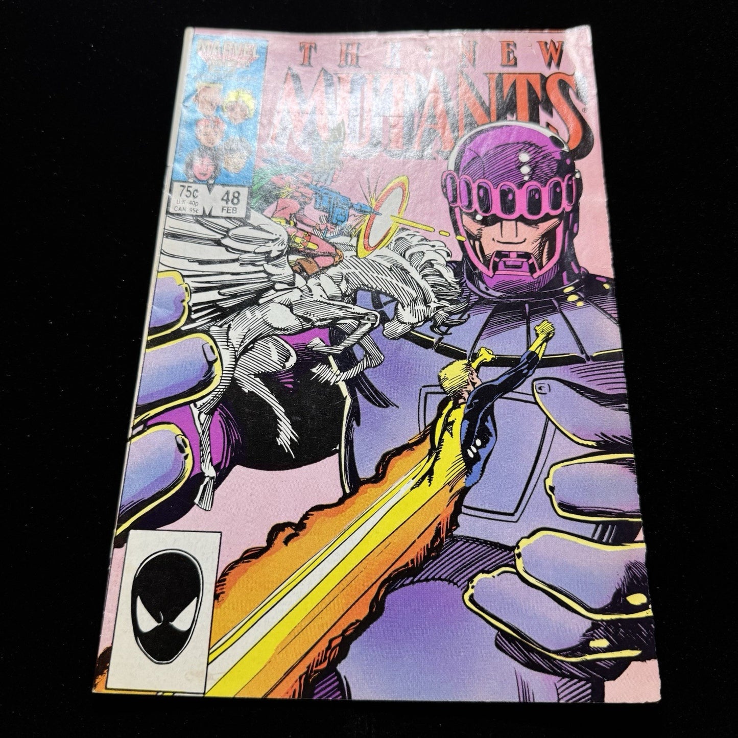 New Mutants 48 - 1st App Of MK VI Sentinels - Copper Age Marvel Comics 1987