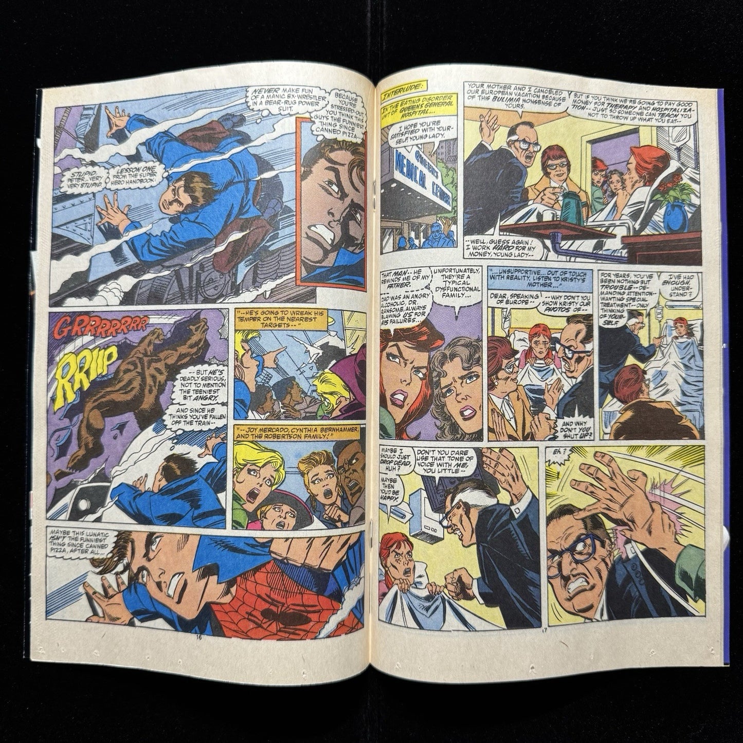 Web Of Spider-Man 58 - Copper Age Marvel Comics 1990