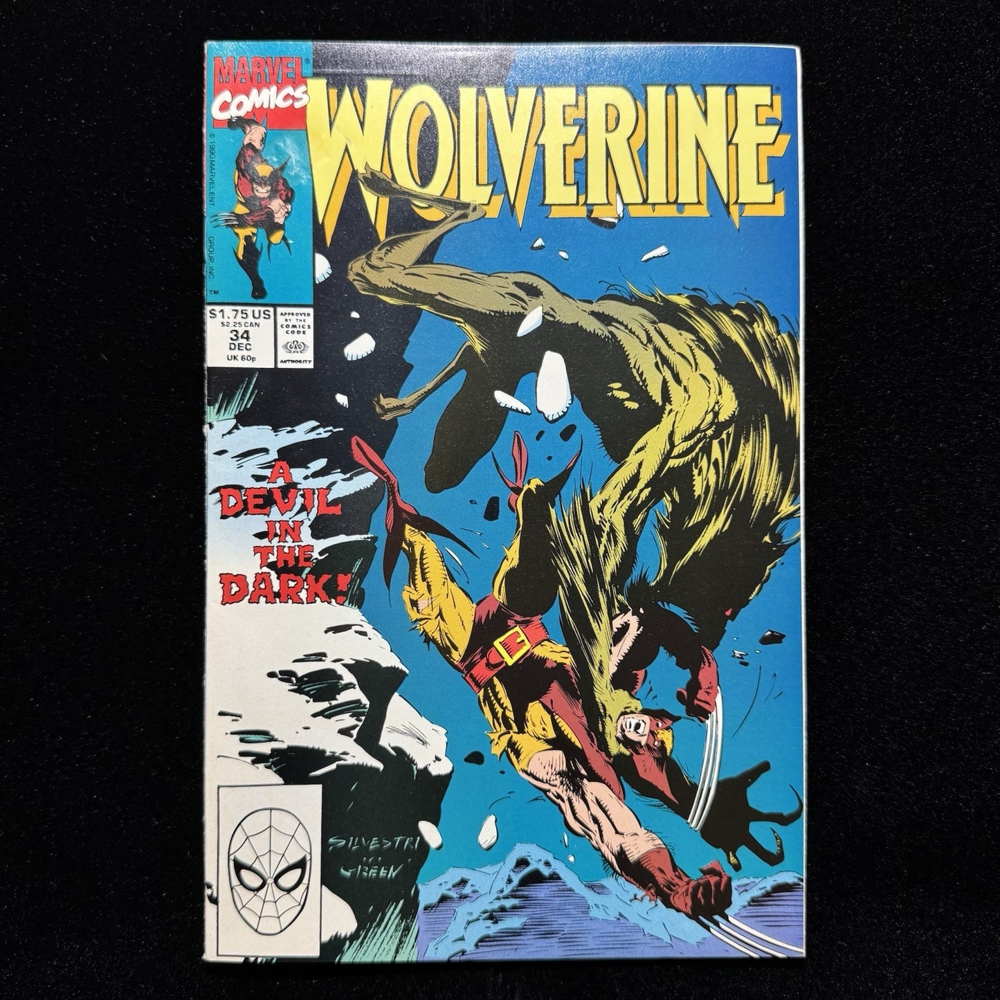 Wolverine 34 - Copper Age Marvel Comics 1990
