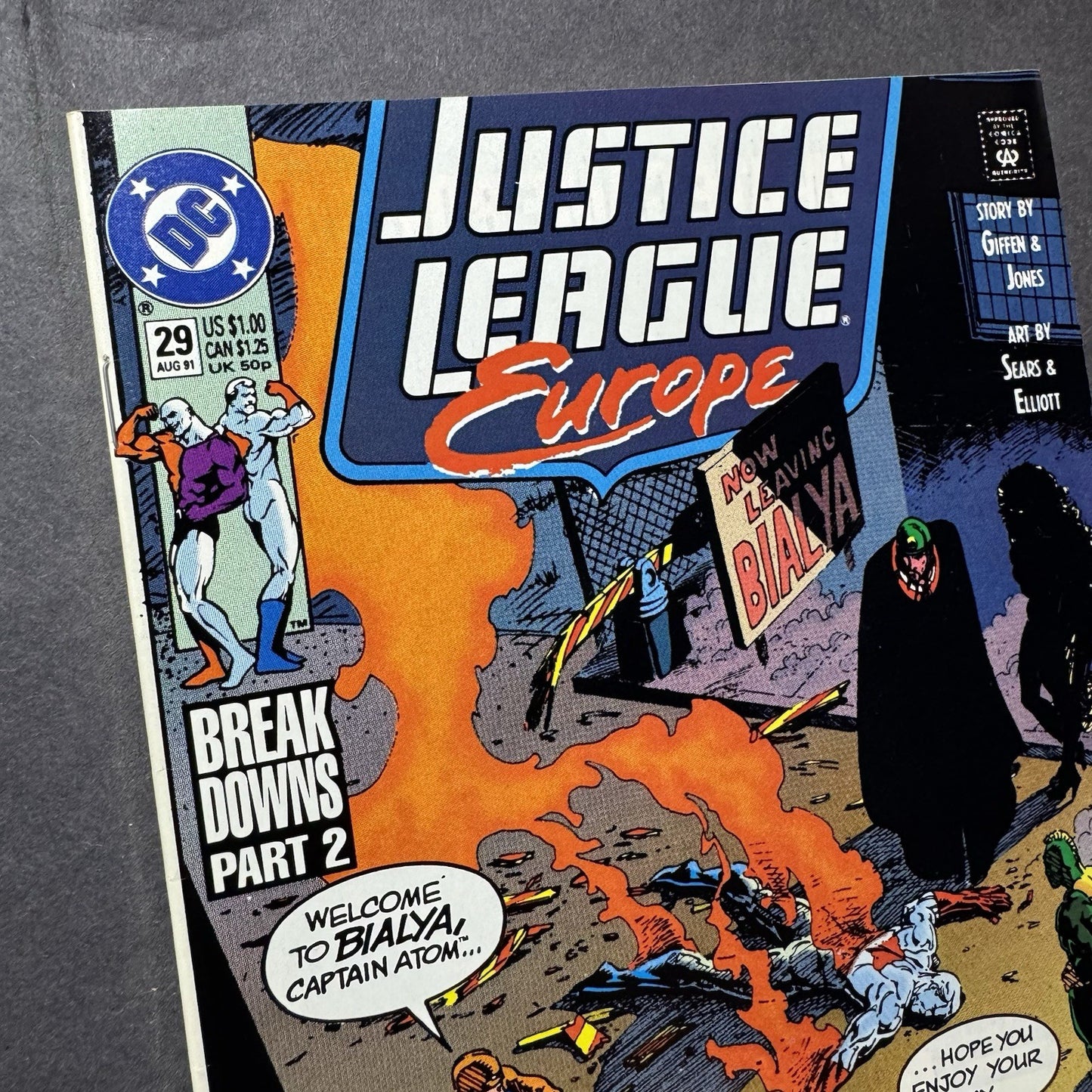 Justice League Europe 29/ Copper Age Dc comics 1991