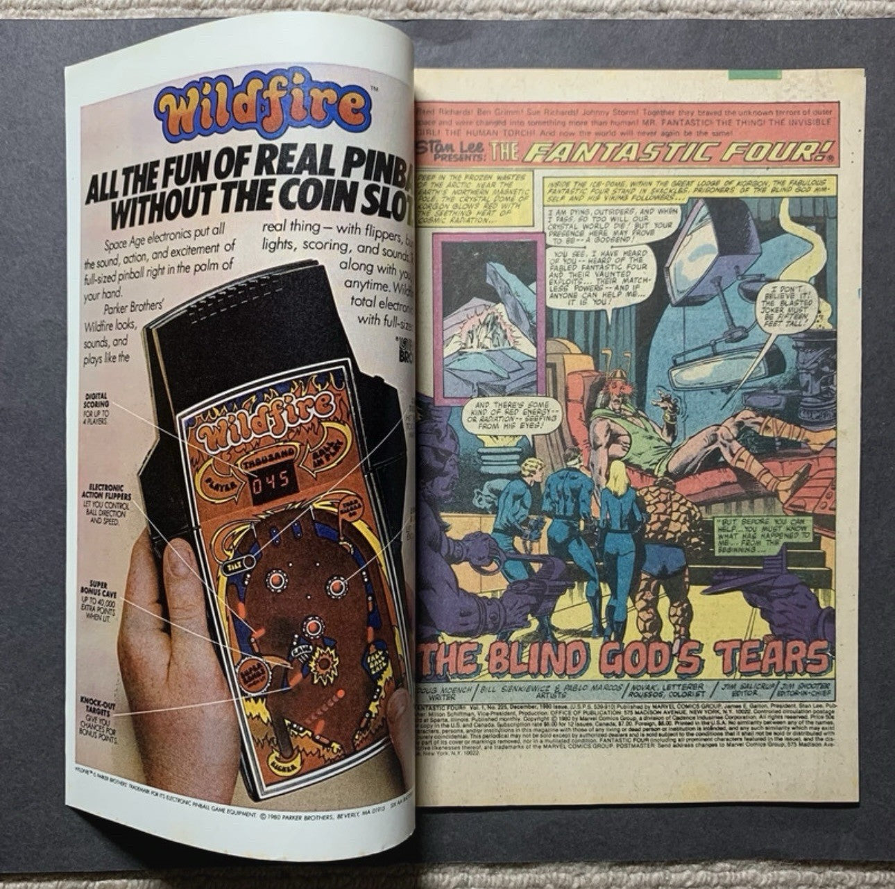 Fantastic Four 225/ Bronze Age marvel comics 1980