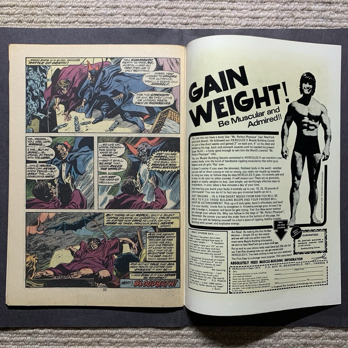 Tomb Of Dracula 14/ Bronze Age Marvel Comics 1973