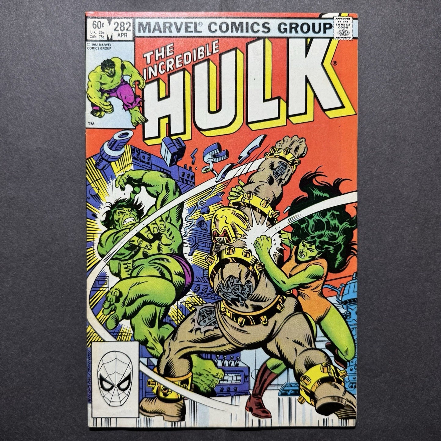Incredible Hulk 282/ Bronze Age Marvel Comics 1983