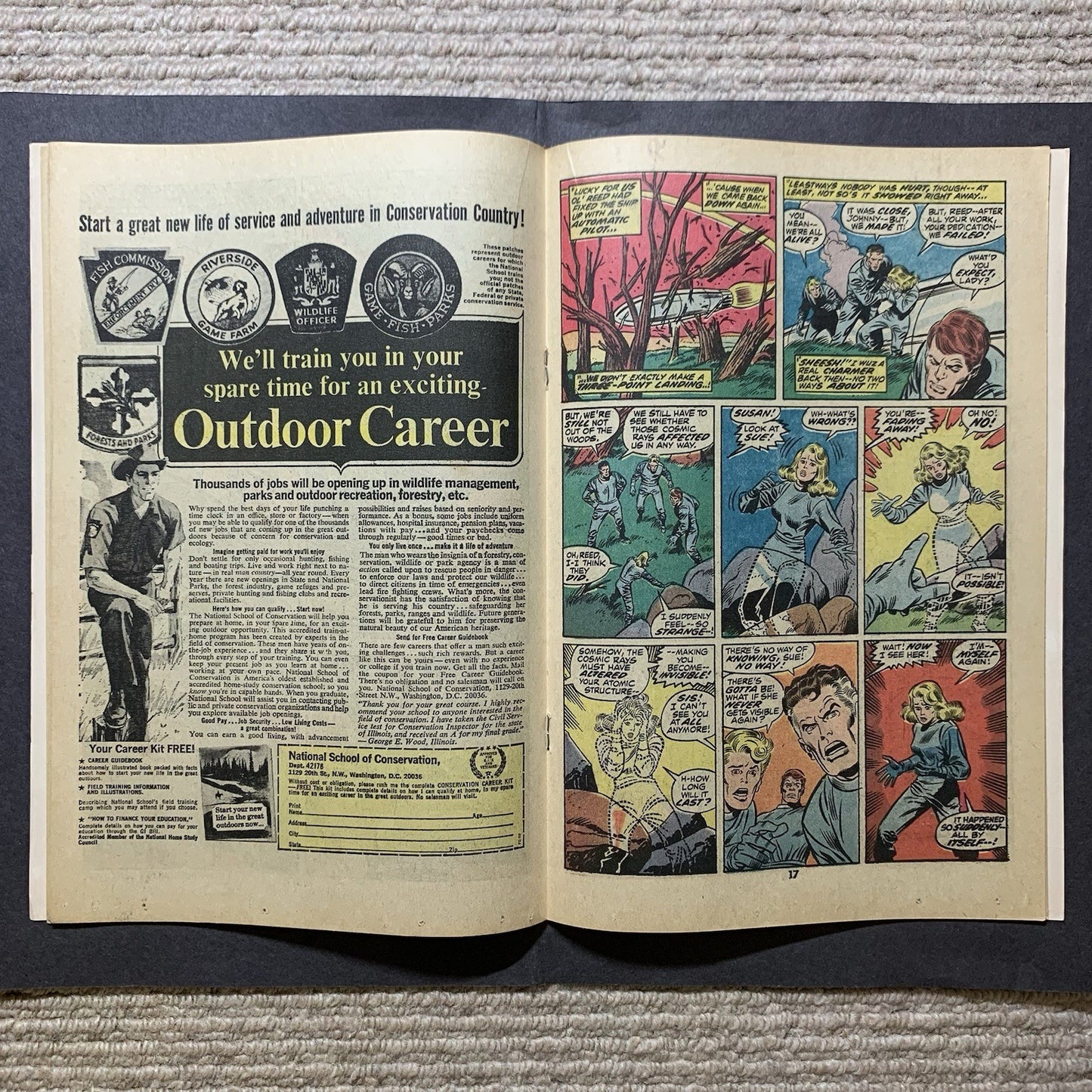 Fantastic four 126/ Bronze Age marvel comics 1972