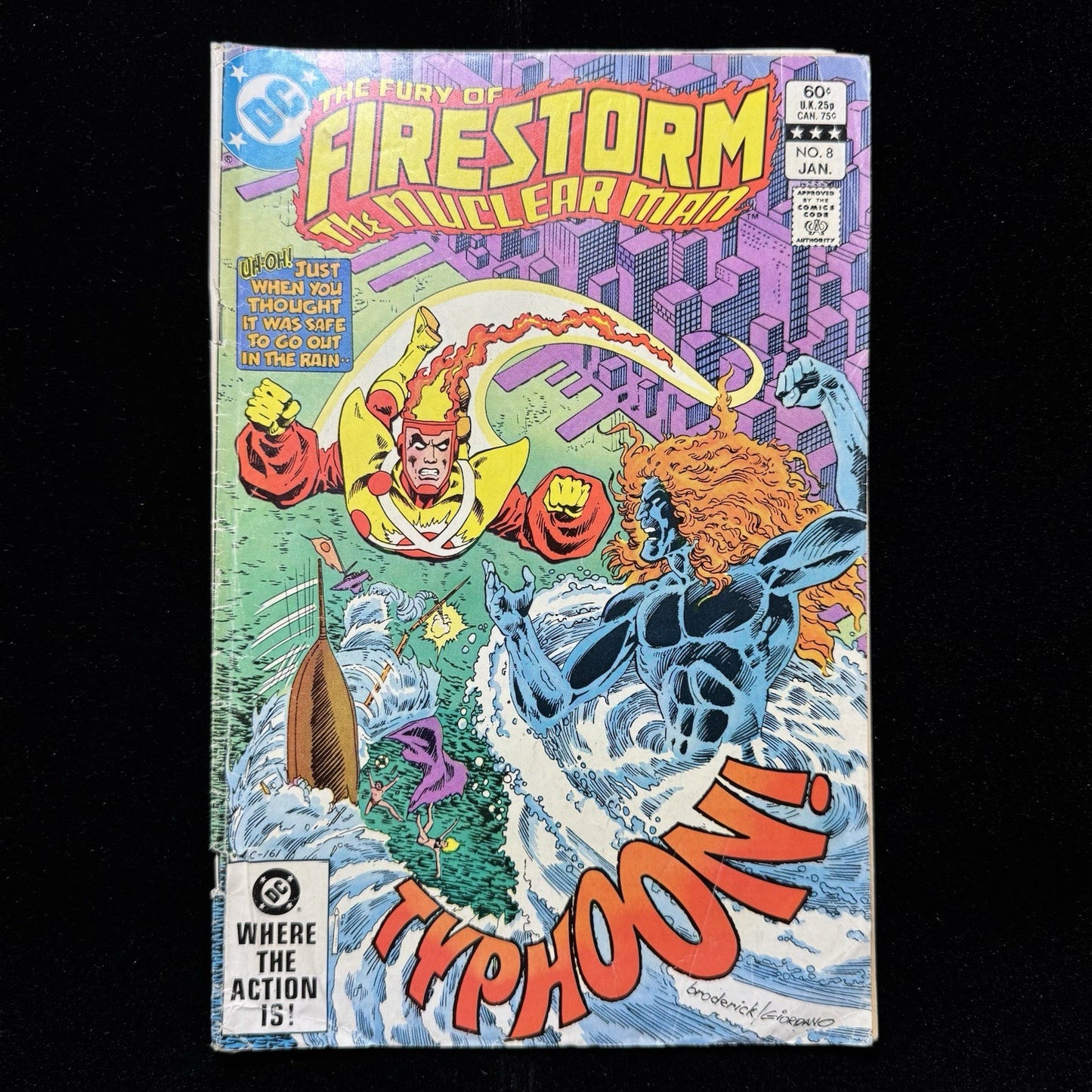 Firestorm 8 - Bronze  Age Dc Comics 1983