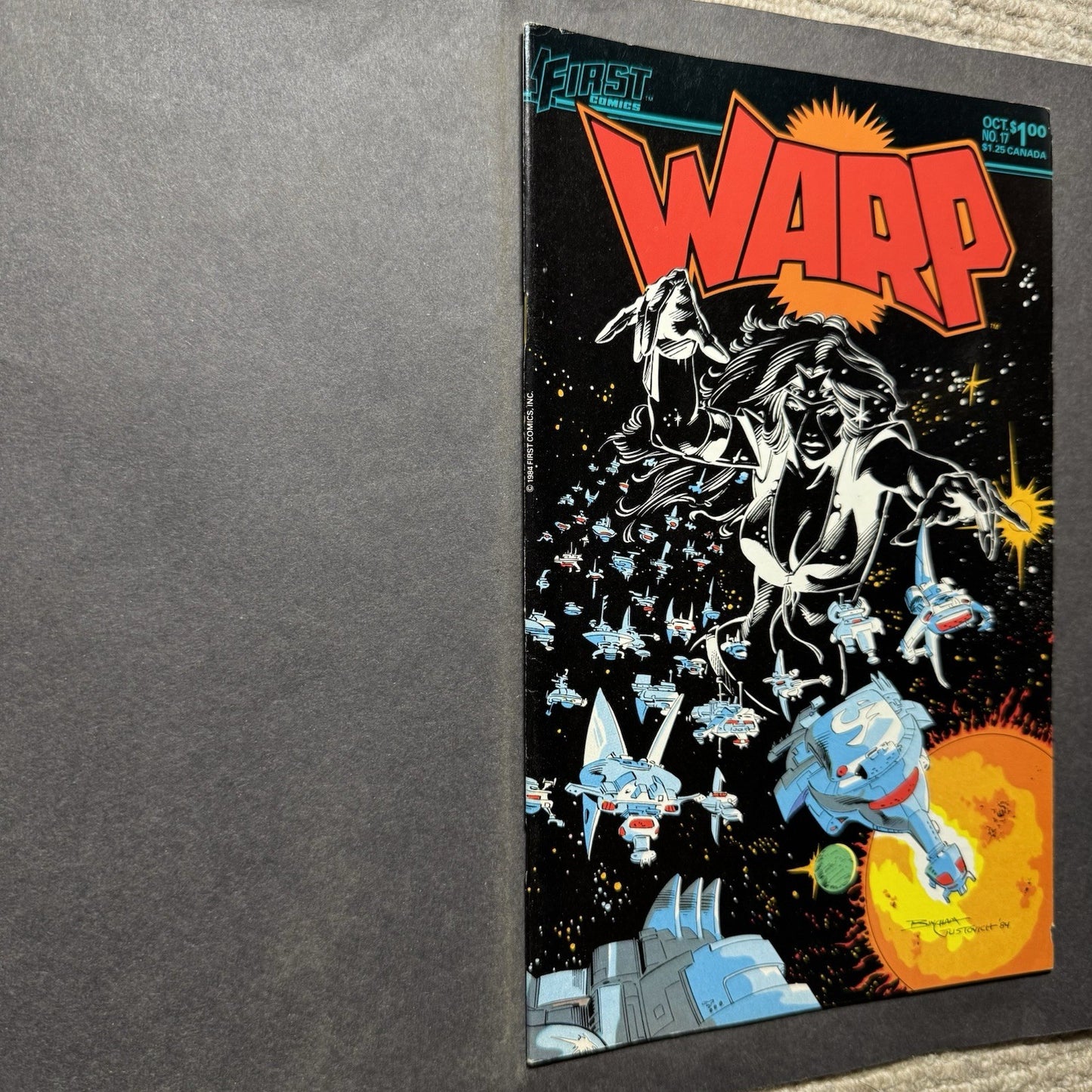 Warp 17 - Copper Age First Comics 1984