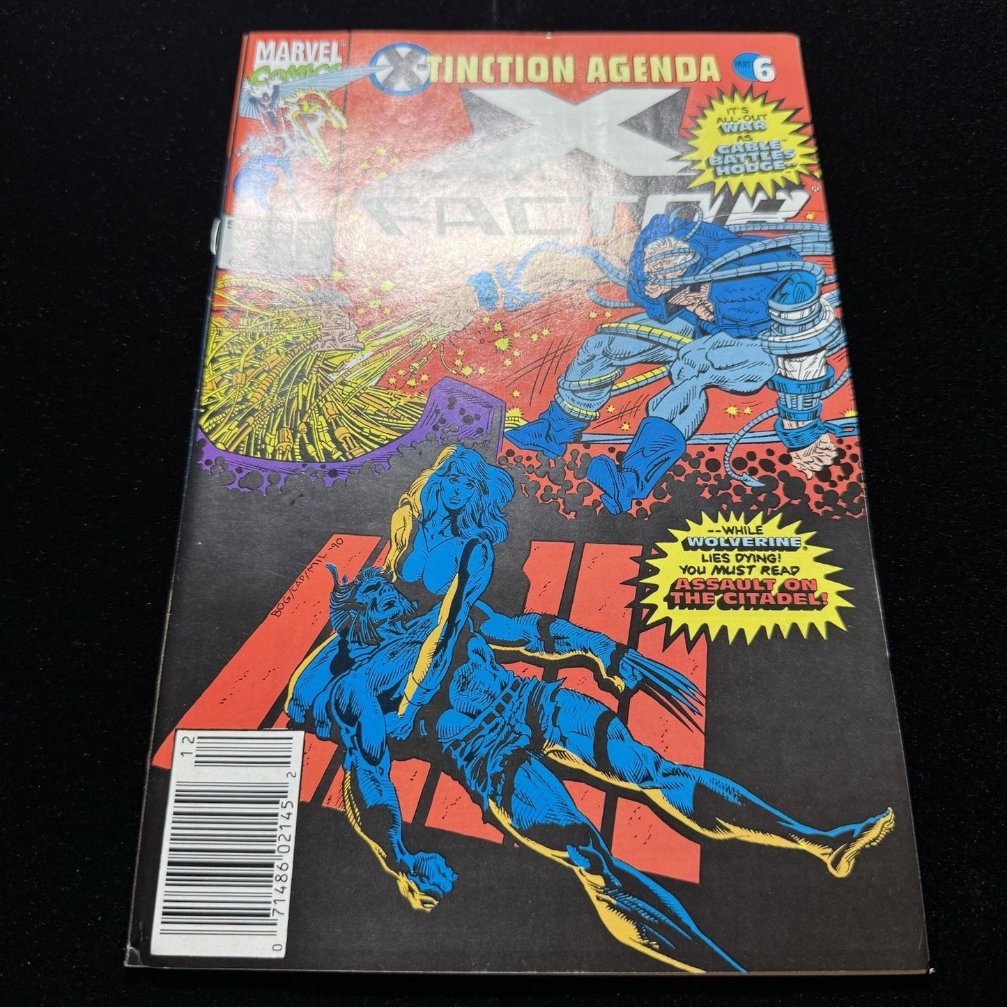 X-Factor 61 - Newsstand Edition - Copper Age Marvel Comics 1990