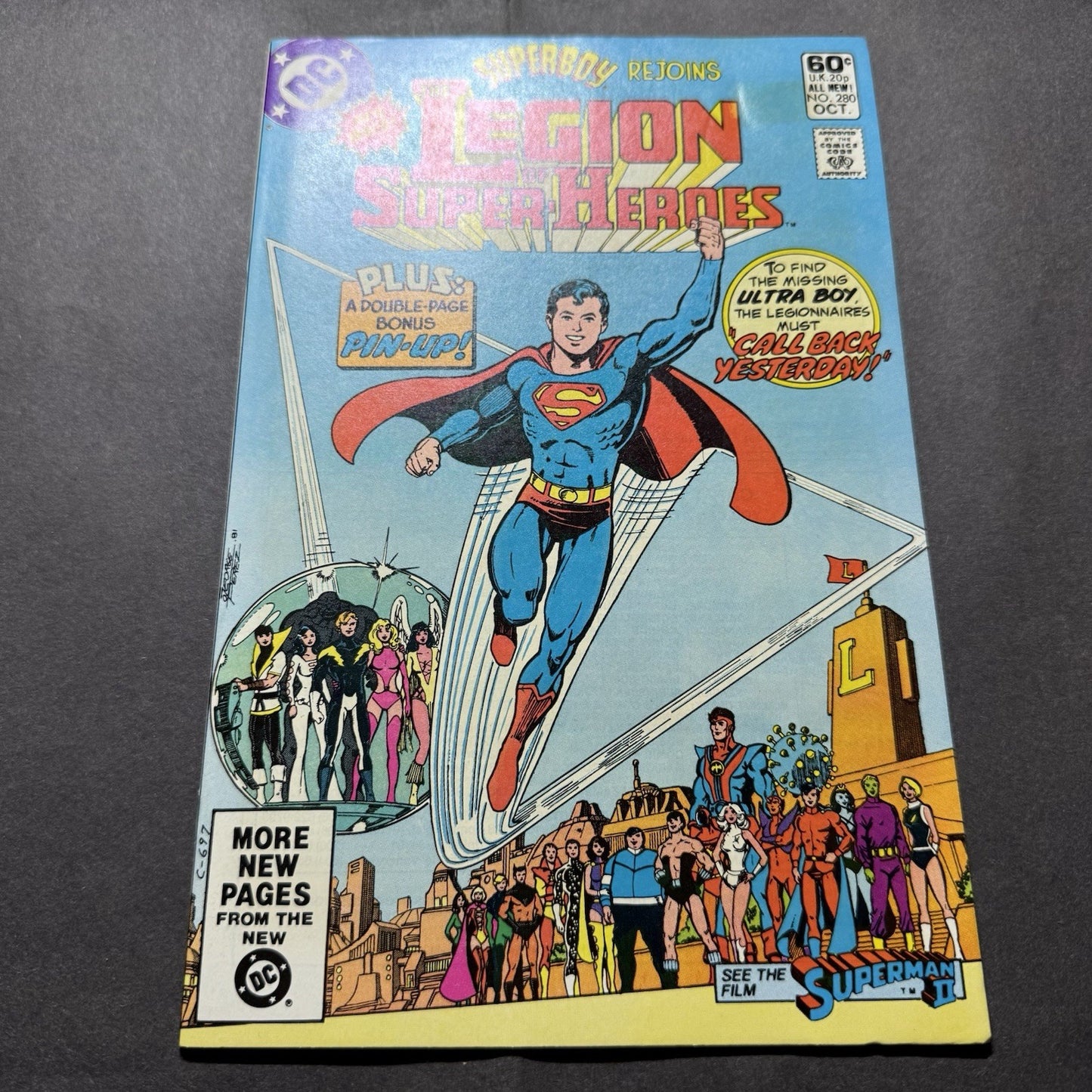 Legion Of Super-Heroes 280 - Bronze Age Dc Comics 1981