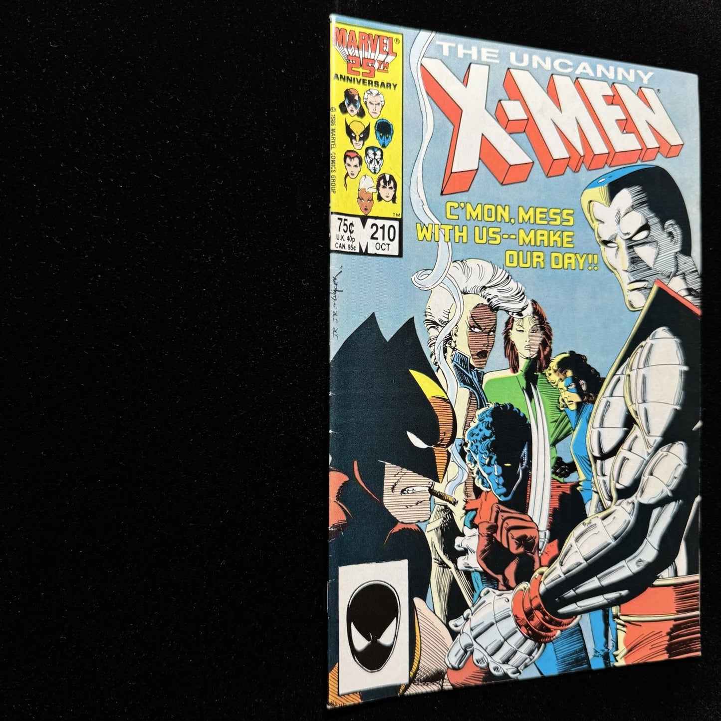 Uncanny X-Men 210 - 1st Cameo Appearance Of Marauders - Copper Age Comics  1986